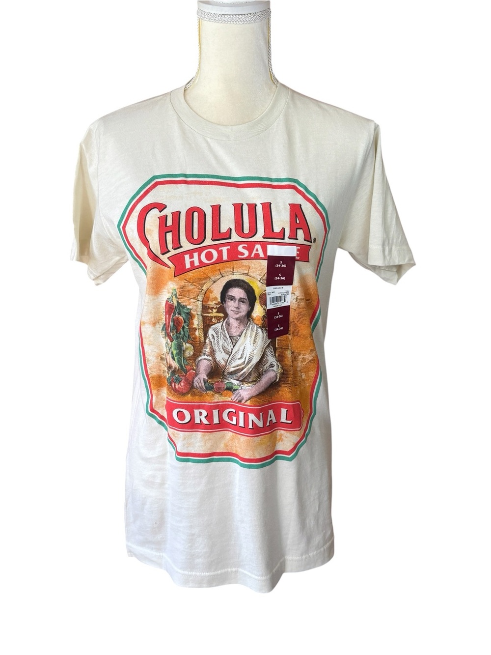 Cholula men’s/unisex tee, Small, NWT, summer, beach, colorful, outdoors, party